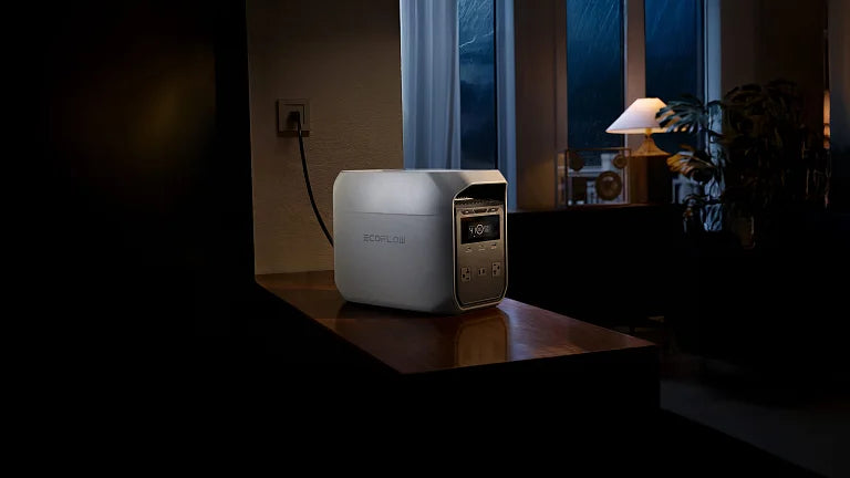 EcoFlow DELTA 3 Classic portable power station - home backup use