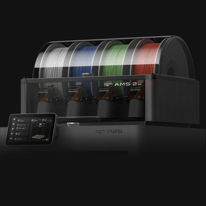 Bambu Lab P2S Combo 3D printer - filament system detail