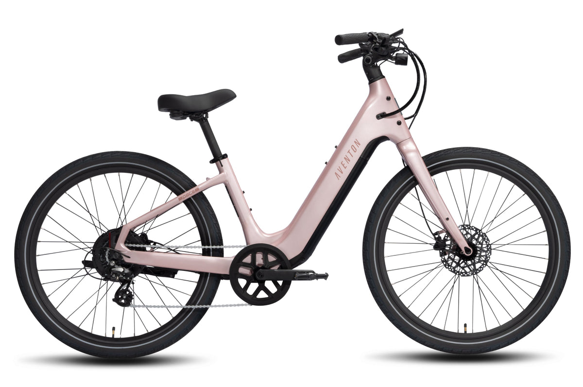 Aventon Pace 5 REC in Sakura, three-quarter view