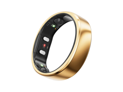 RingConn Gen 2 smart ring in Rose Gold - front view