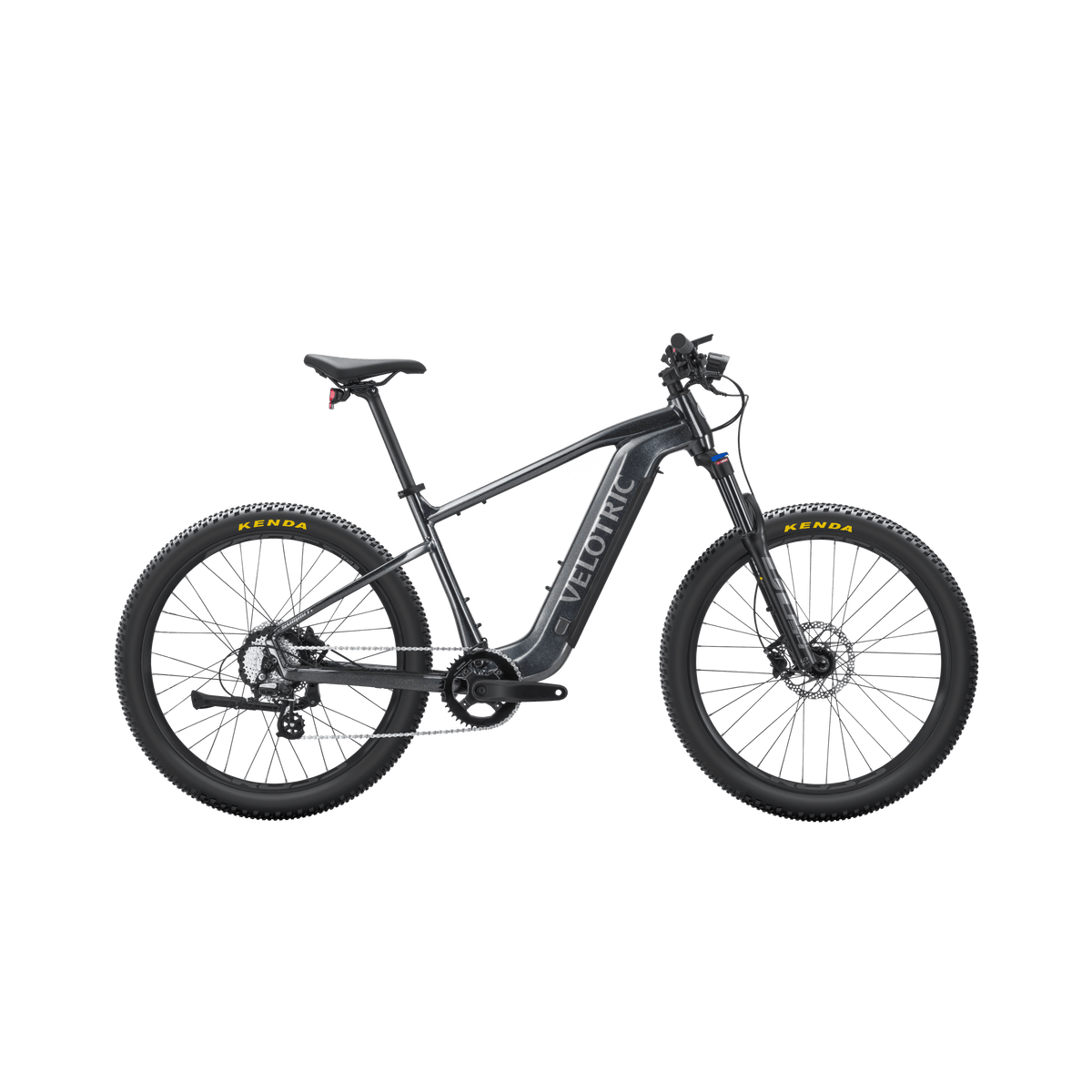 Velotric Summit 1 in Space Black, side view