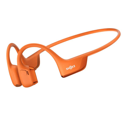 Shokz OpenRun Pro2 headphones in Orange - front view