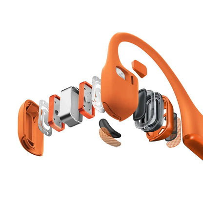 Shokz OpenRun Pro2 headphones in Orange - detail view