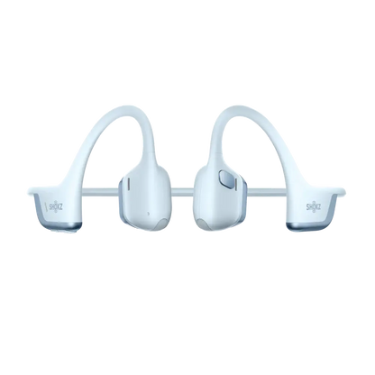 Shokz OpenRun Pro2 headphones in Light Blue - angle view