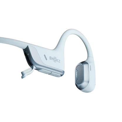 Shokz OpenRun Pro2 headphones in Light Blue - detail view
