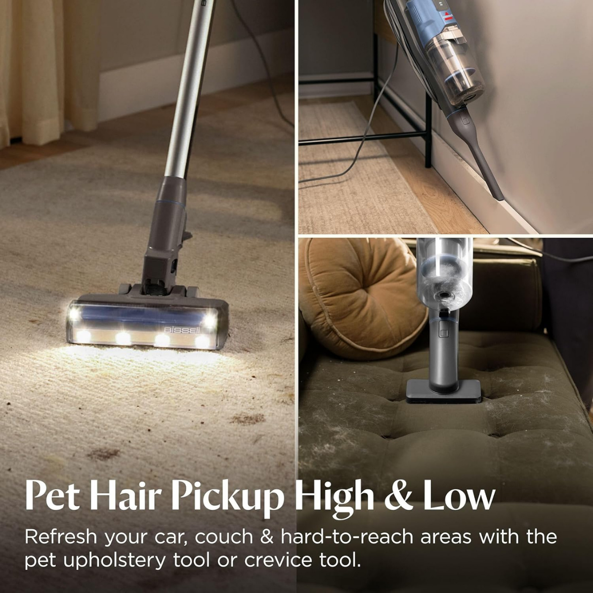 Bissell PowerClean FurFinder corded stick vacuum 4282K - feature 5