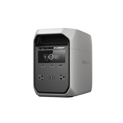 EcoFlow DELTA 3 Classic portable power station - studio front view
