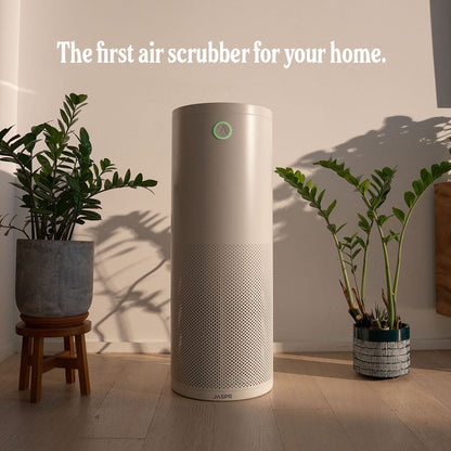 Jaspr Home Air Scrubber – Premium HEPA, True Activated Carbon, Particulate Filter Air Purifier for Smoke, Mold, Dust & Allergens